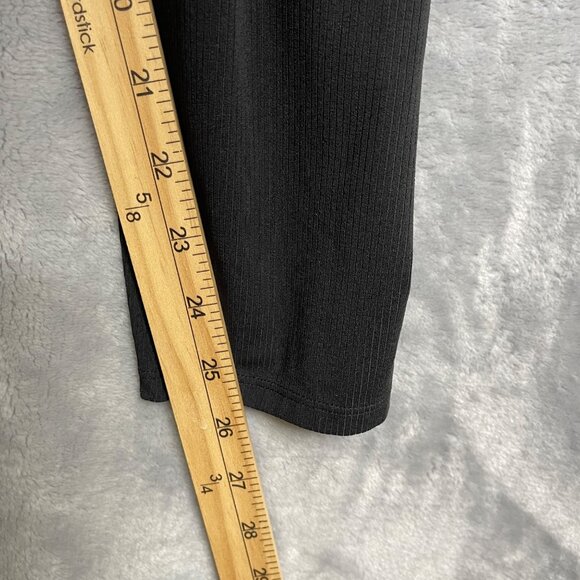 All In Motion Bodysuit Black‎ Womens XL Open Twist Back Ribbed Athleisure - Picture 8 of 9